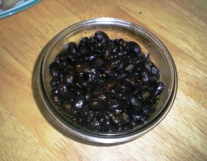 Black Beans in Soy Sauce