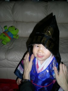 The Head Gear Did Not Last Long