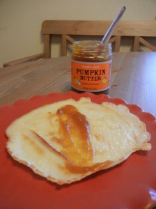 Pumpking butter - yum.