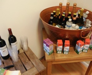 Drinks.