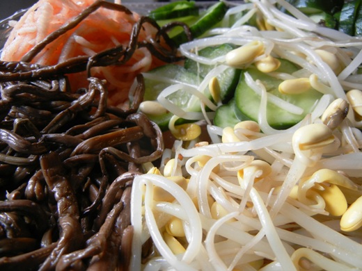 Some banchan.