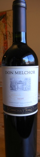 2008 Don Melchor Cabernet Savignon.