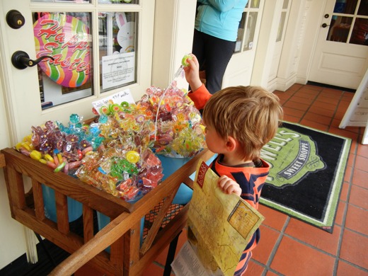 Candy shop.
