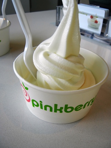 Frozen yogurt.