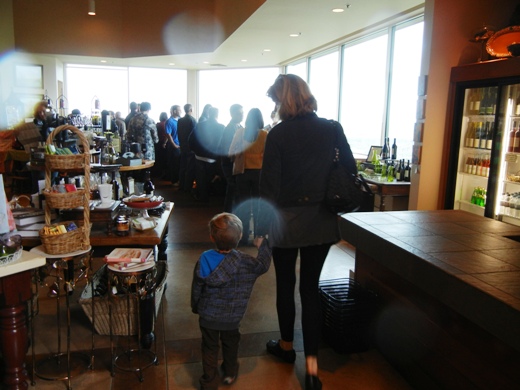 Tasting room.