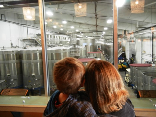 Where wine is made.