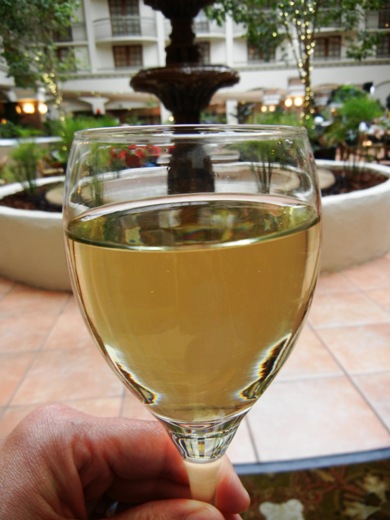 White wine.