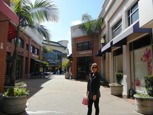 A downtown stroll.
