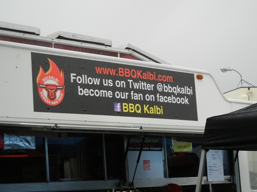 BBQ Kalbi Signage