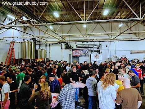 Excellent turnout for the San Jose Meet the Brewers Beerfest