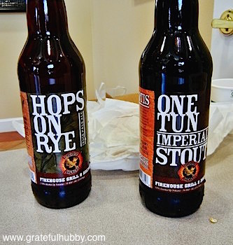 FireHouse Brewery Hops on Rye IPA and One Tun Imperial Stout