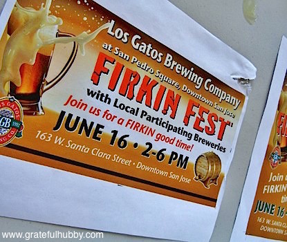 Upcoming Los Gatos Brewing Company Firkin Fest