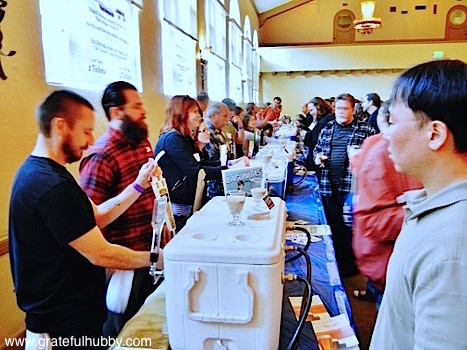 Waiting for a pour at the Winter KraftBrew Beer Fest 2012