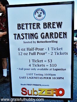 The 2012 Better Brew Tasting Garden hosted by BetterBeerBlog