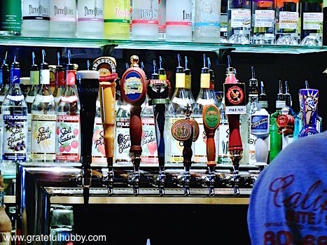 The taps at Jack's Bar & Lounge in Japantown, San Jose hosts weekly Thursday pint nights