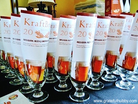 Program and glassware from the 2011 KraftBrew Beer Fest
