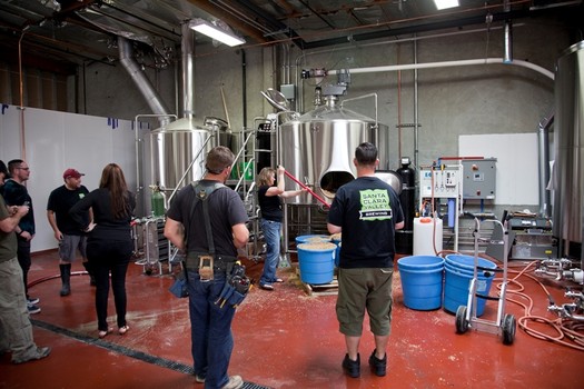 Santa Clara Valley Brewing inaugural brew day 19