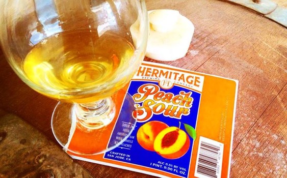 Hermitage Hosts Peach Sour Release Party, Tied House Offers Peach Sour Beer Pairing Menu