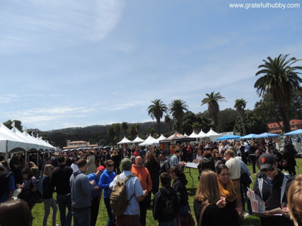 Great crowd - and weather! - at the 2015 Cider Summit SF