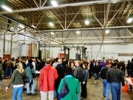 Inside Hermitage Brewing Company at the 2011 Meet the Brewers Festival