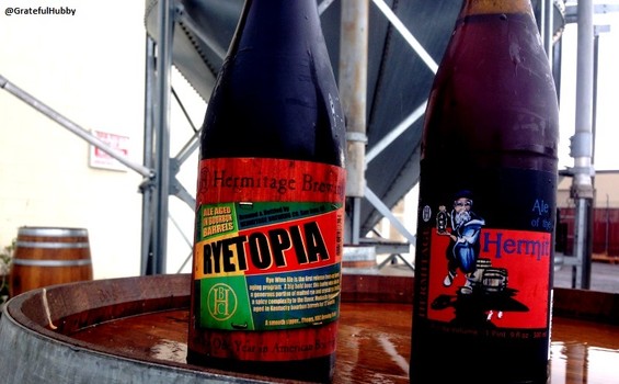Hermitage Brewing Company Bourbon Barrel Aged Ryetopia and Ale of the Hermit release party on Nov. 11, 2015