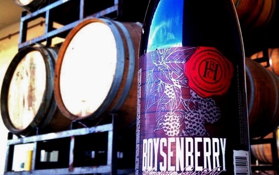 Hermitage Brewing Company Boysenberry Sour, Photo Courtesy of Hermitage Brewing