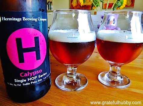 Hermitage Brewing Company Latest Release: Calypso Single Hop IPA