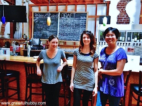 Julia Cochran (left), Jenny Merit (center), & Diane Chang-Laurent of Wine Affairs