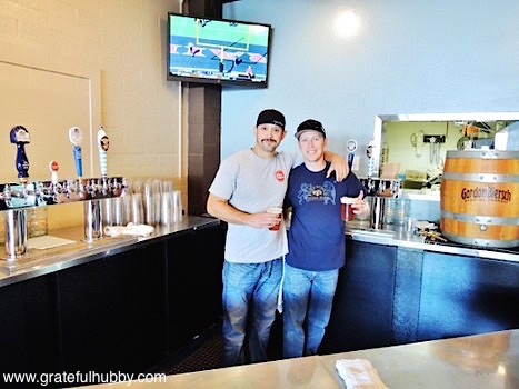 Liquid Bread Gastropub partners Ryan Banderas (left) and Jordan Trigg (right), Oct. 2012