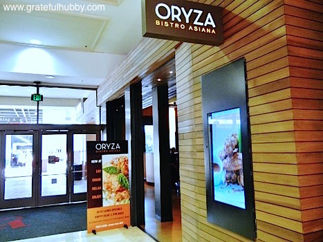 Oryza Bistro Asiana - one of the participating restaurants during Silicon Valley Restaurant Week 2012