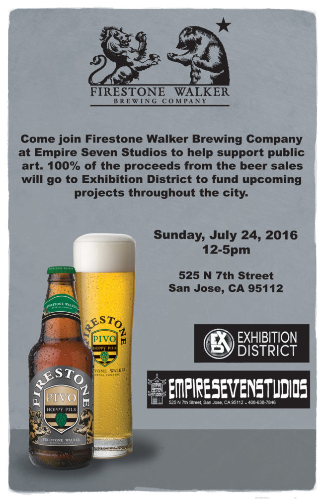 Firestone Walker and Empire Seven Studios Host Charity Event to Support Local Art