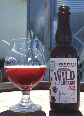 Hermitage Brewing Company Wild Blackberry American Sour