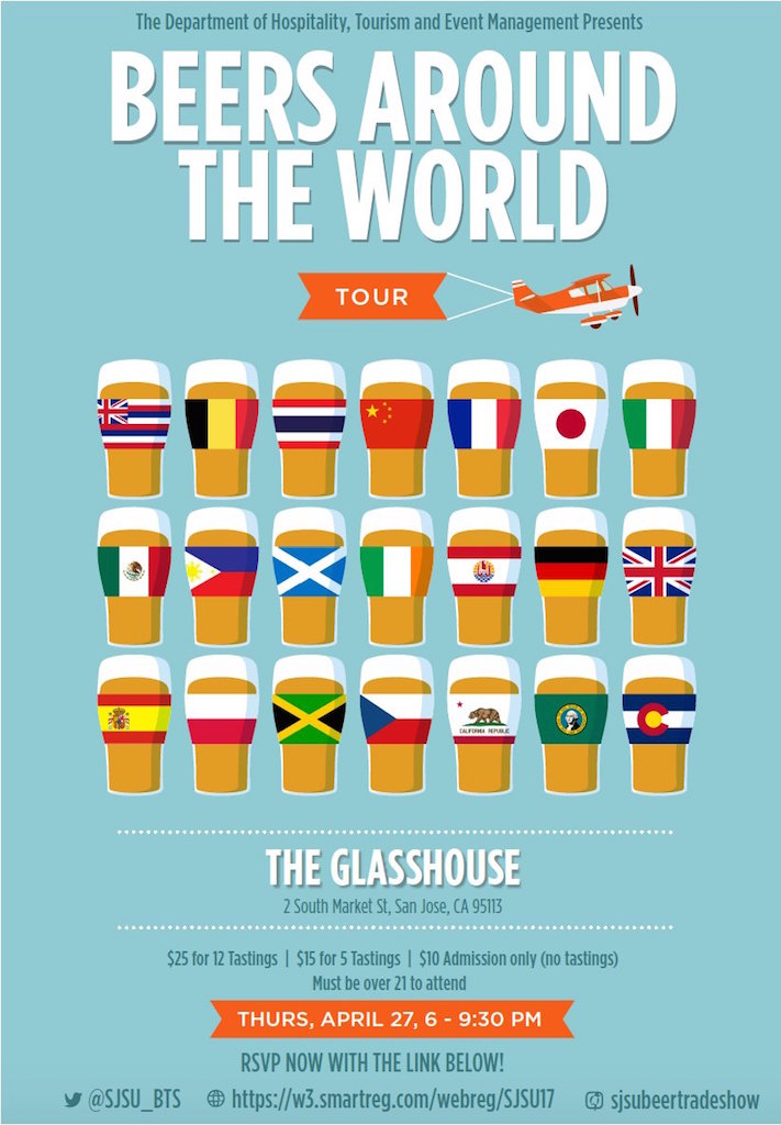 ‘Beers Around the World Tour’ Spring 2017 Edition