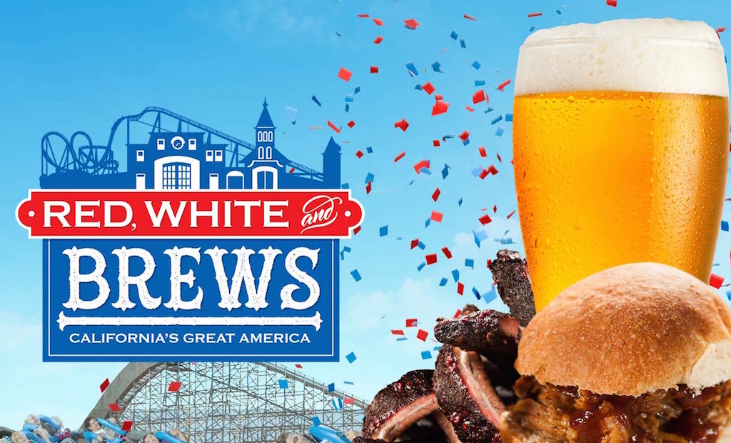 Great America Introduces Red, White & Brews Celebration