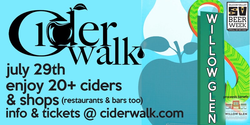 2nd Annual Ciderwalk in Downtown Willow Glen