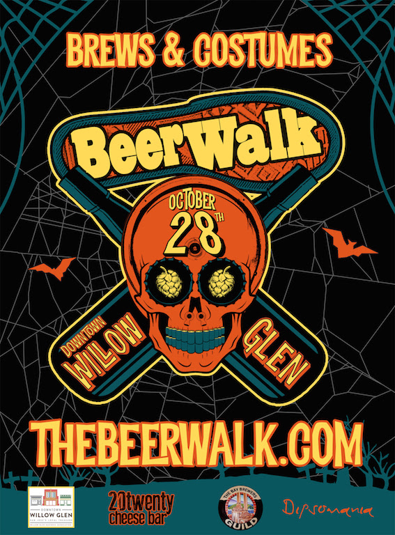 2017 Halloween Beerwalk Edition in Downtown Willow Glen Grateful Hubby