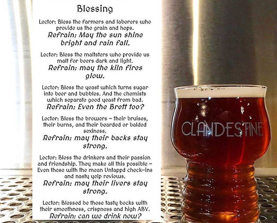Clandestine Brewing Hosts 2021 ‘Bock Party’ Weekend Featuring ‘Blessing of the Bocks’ & 2020 GABF Gold Medal Winner ‘Agent Provocator’