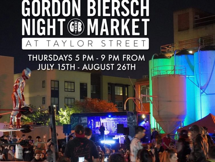 2021 Gordon Biersch Night Market Set for July 15 to Aug. 26